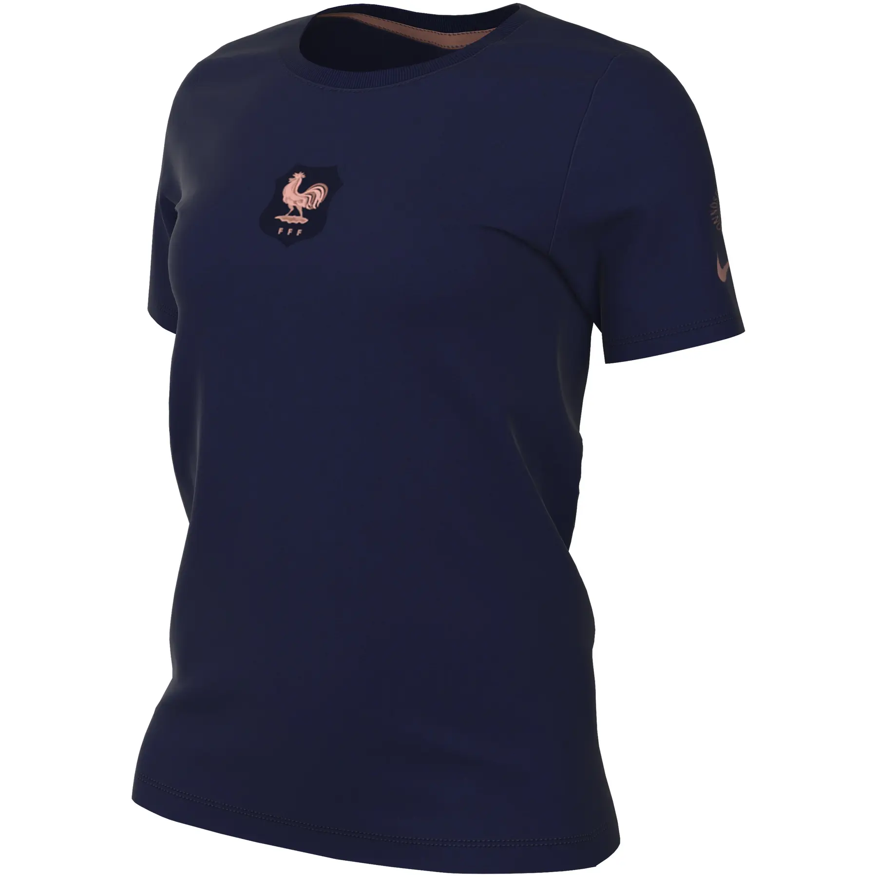 Damen T-Shirt Frankreich 2025 - Bleu - female - Size: S