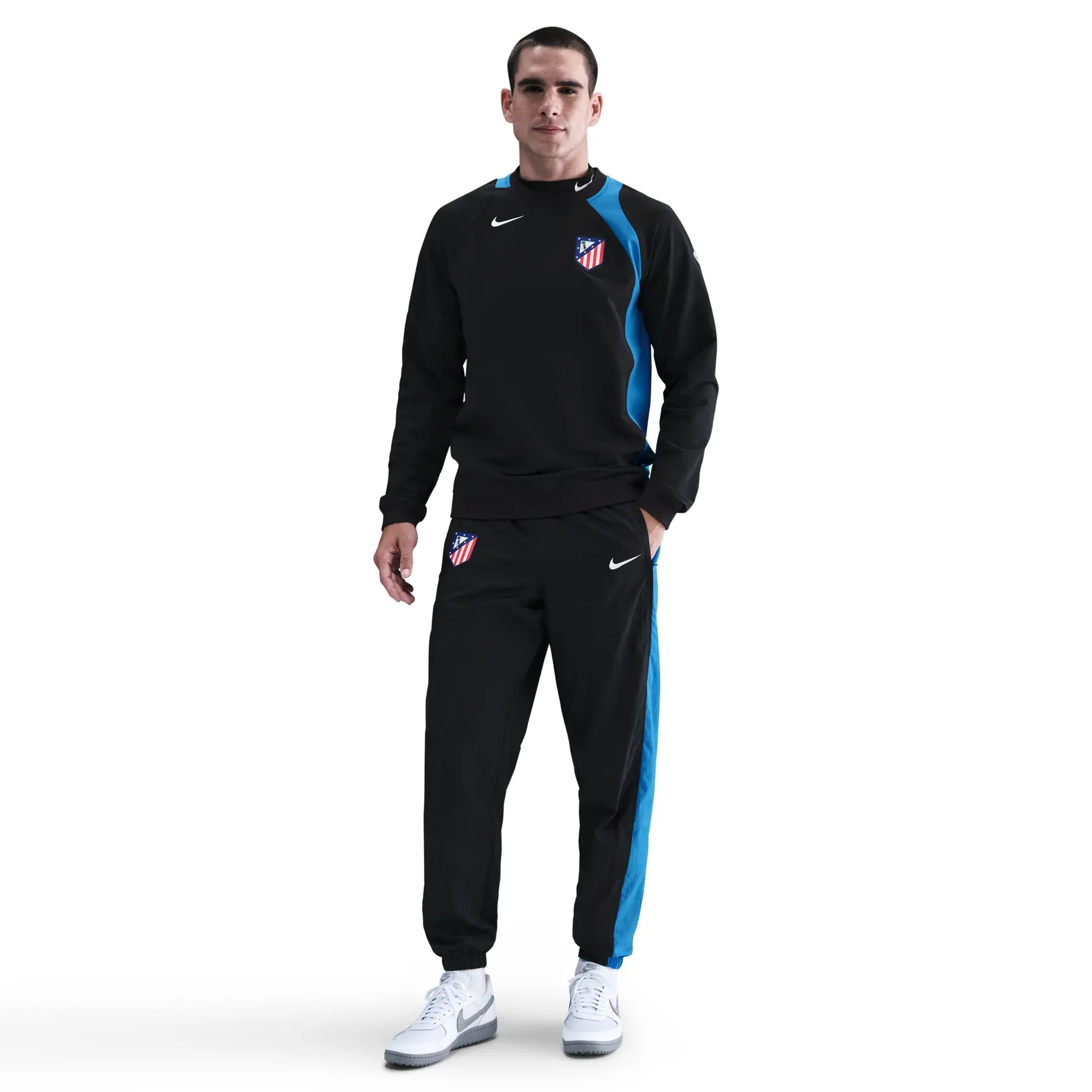 Sweatshirt Dritte Atlético Madrid Total 90 2025/26 - Noir - male - Size: M