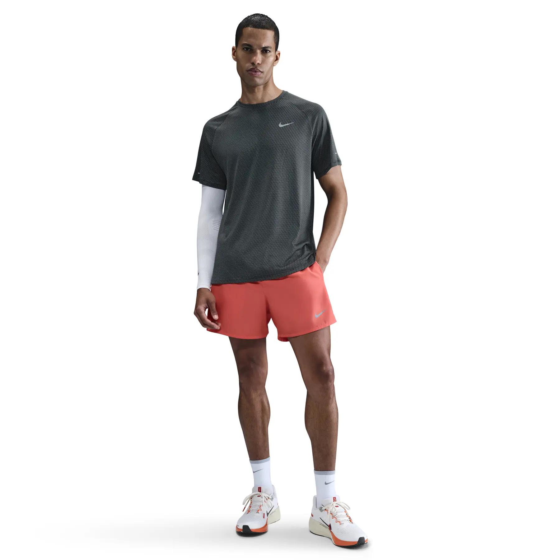 Trikot Stride Dri-Fit - Noir - male - Size: M