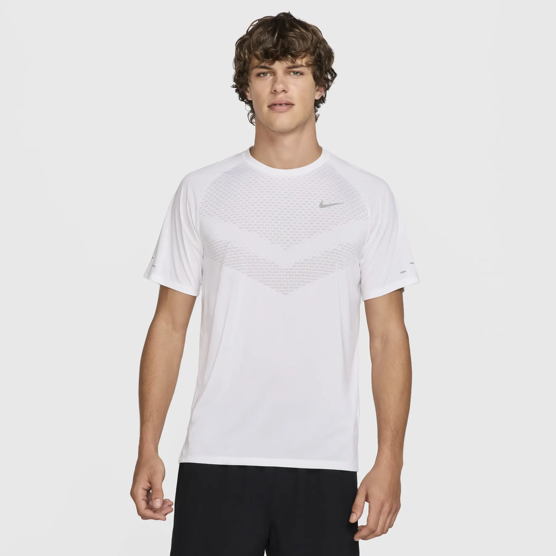 Nike Men's Blanc Jersey Stride