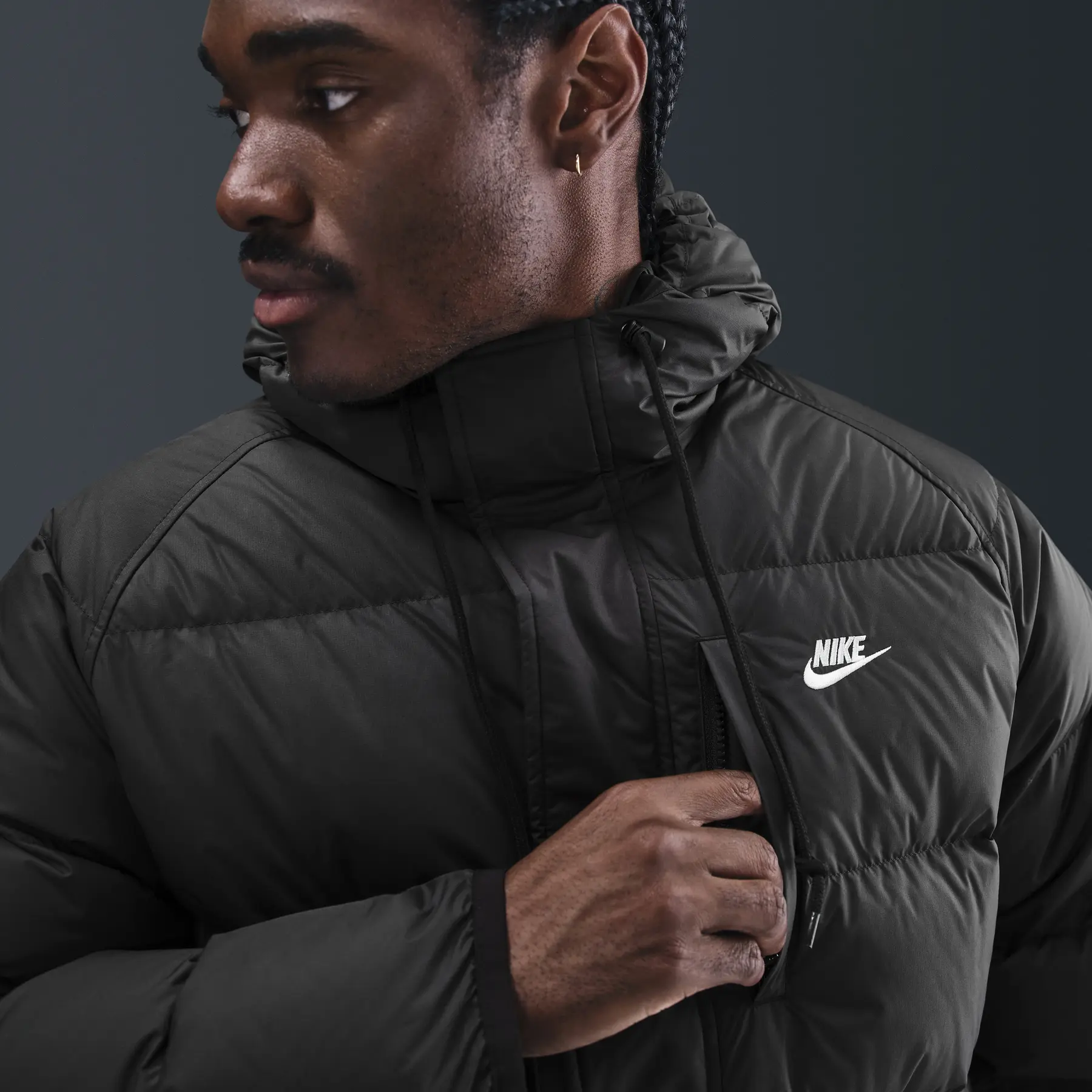 Puffer jacket Nike Club Therma-Fit | Foot-Store