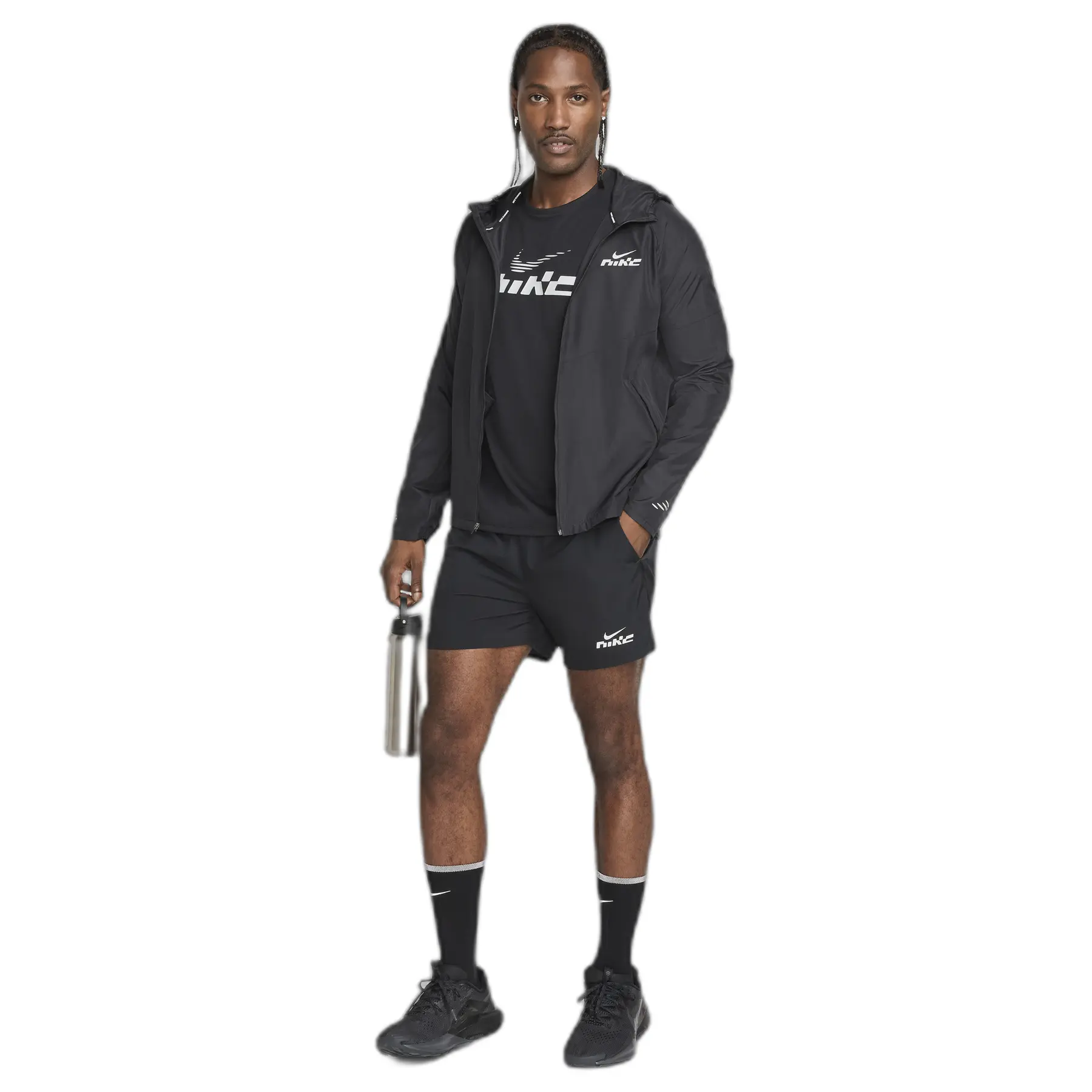 Shorts Challenger Flash - Noir - male - Size: S