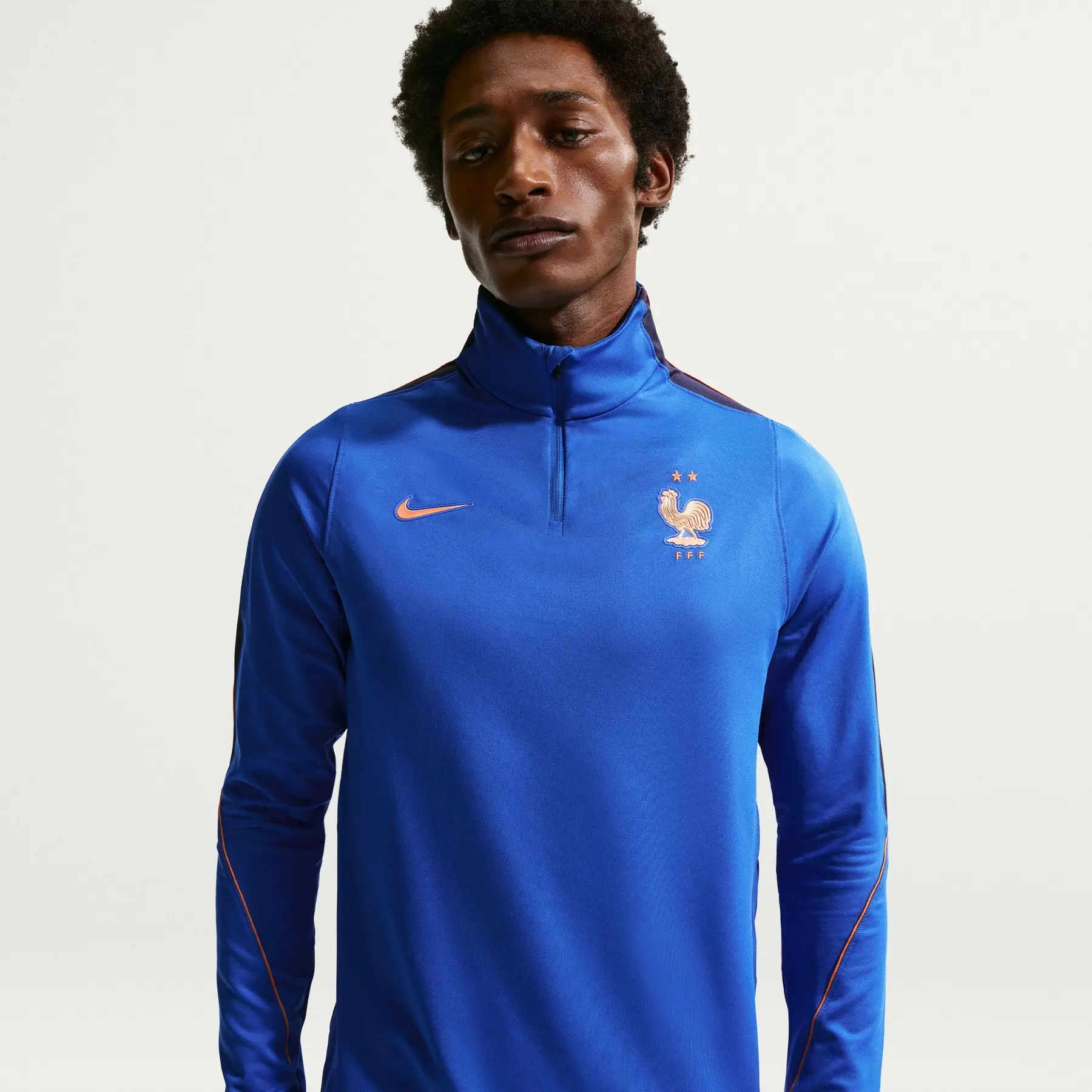 Haut d'entraînement manches longues France Strike Coupe du Monde 2026