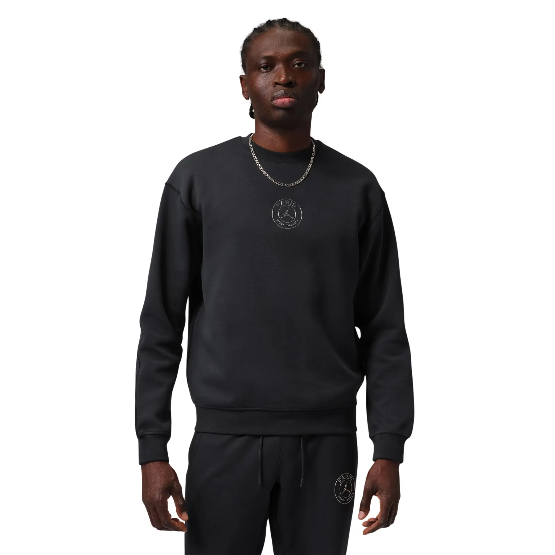 PSG Sweatshirt Hoop 2025/26 - Gris - male - Size: XL