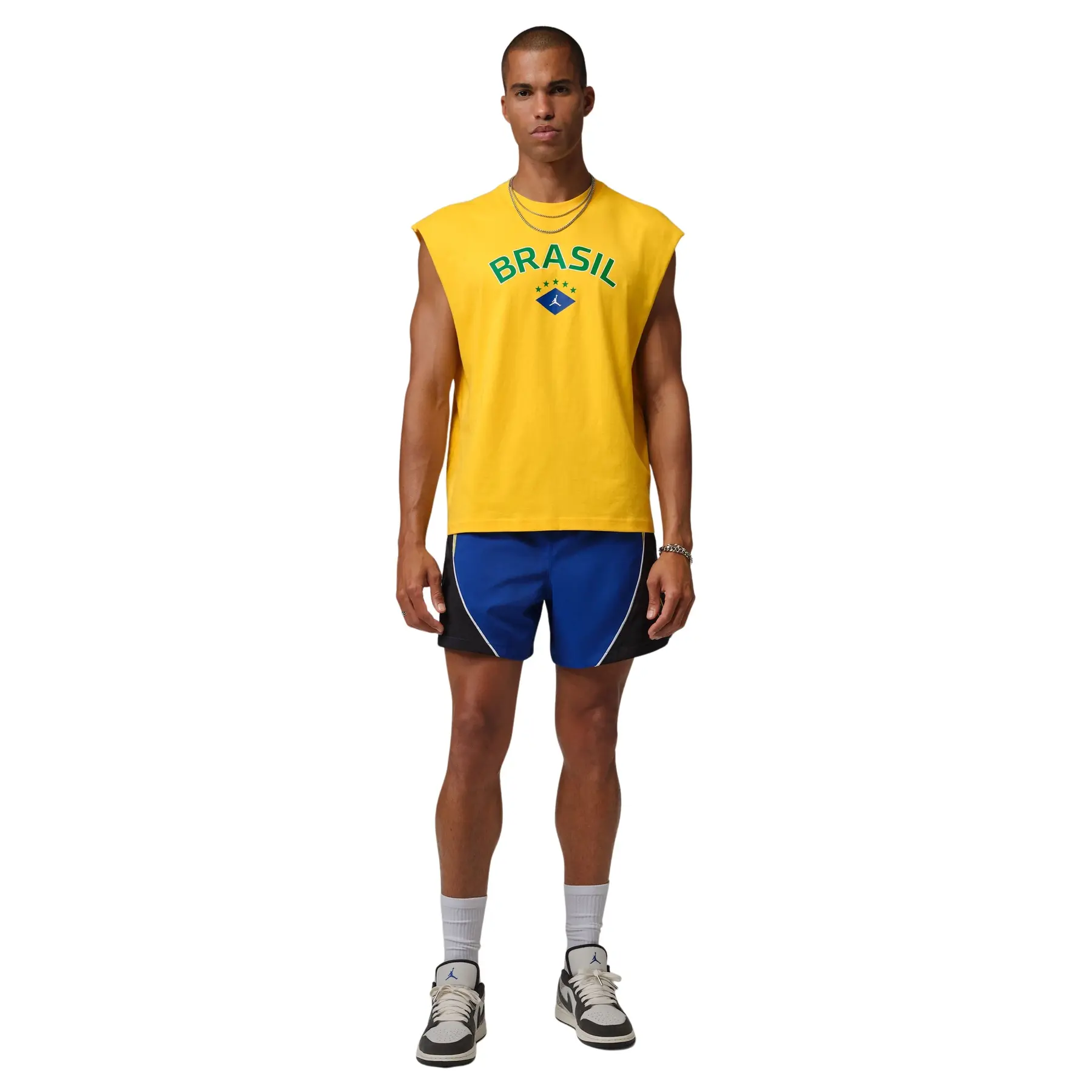 Ärmelloses T-Shirt Brasilien Coupe du monde 2026 - Jaune - male - Size: M