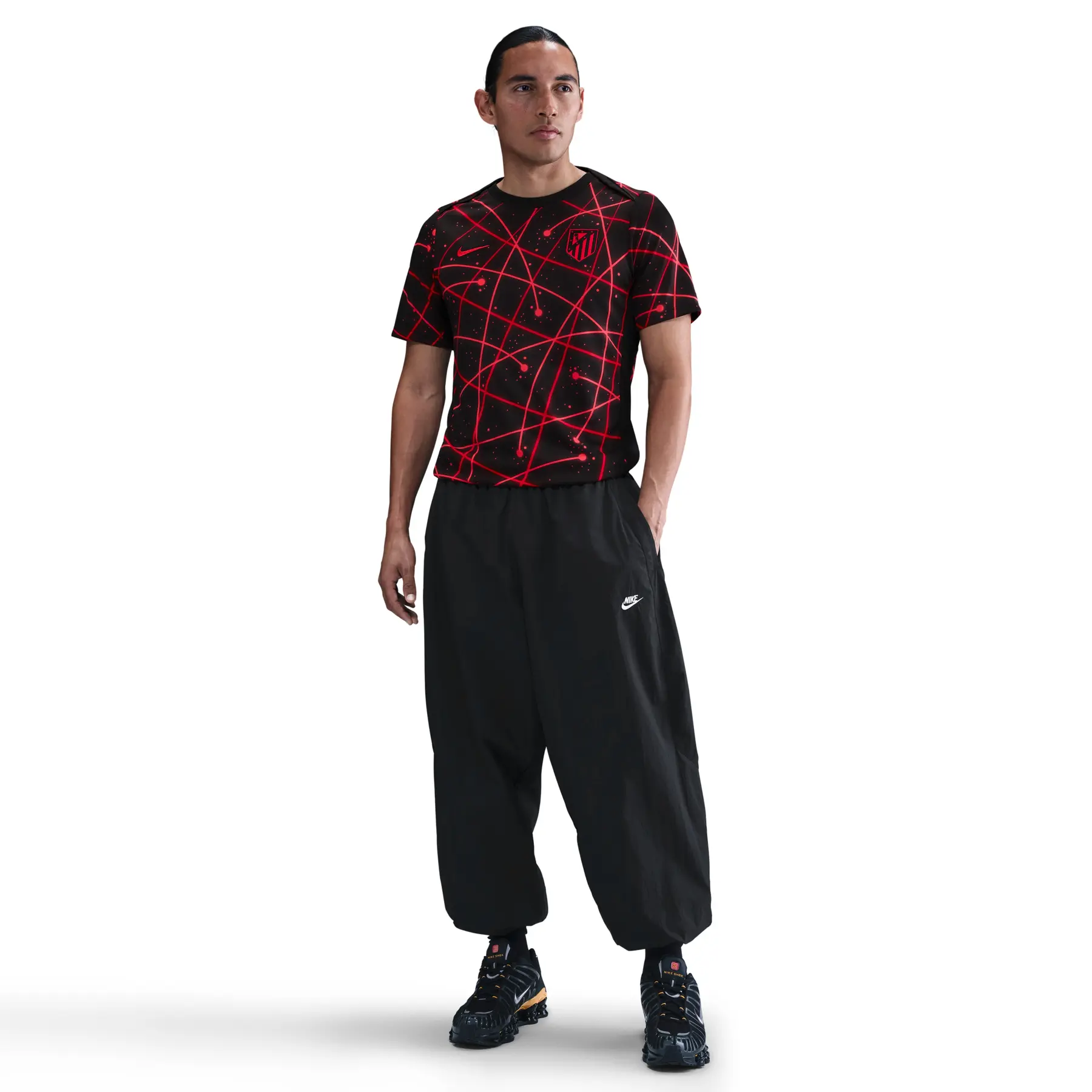 Atlético Madrid Prematch-Trikot Academy Pro KCWC 2025/26 - Noir - male - Size: M