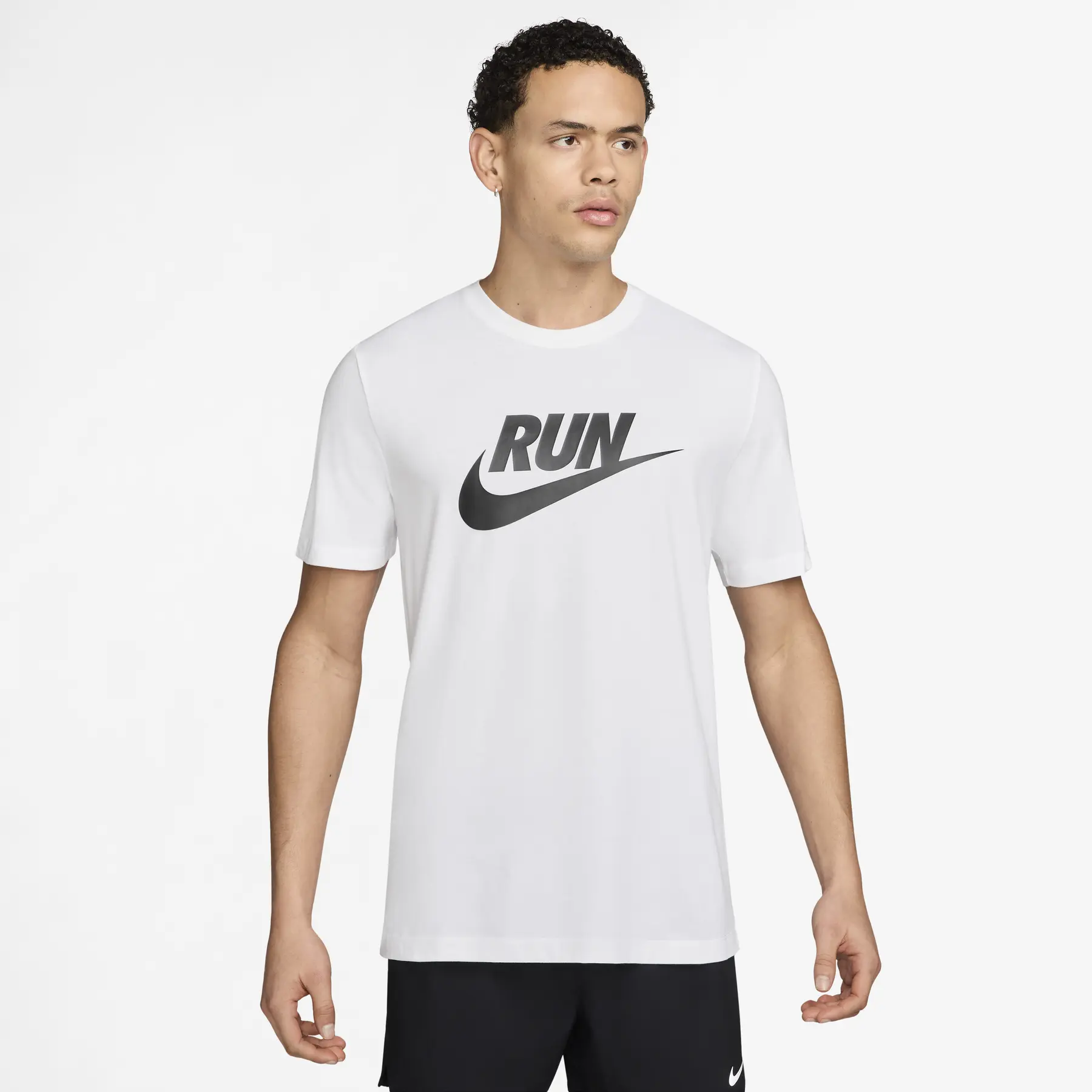 Trikot Dri-FIT Run Swoosh - Blanc - male - Size: L