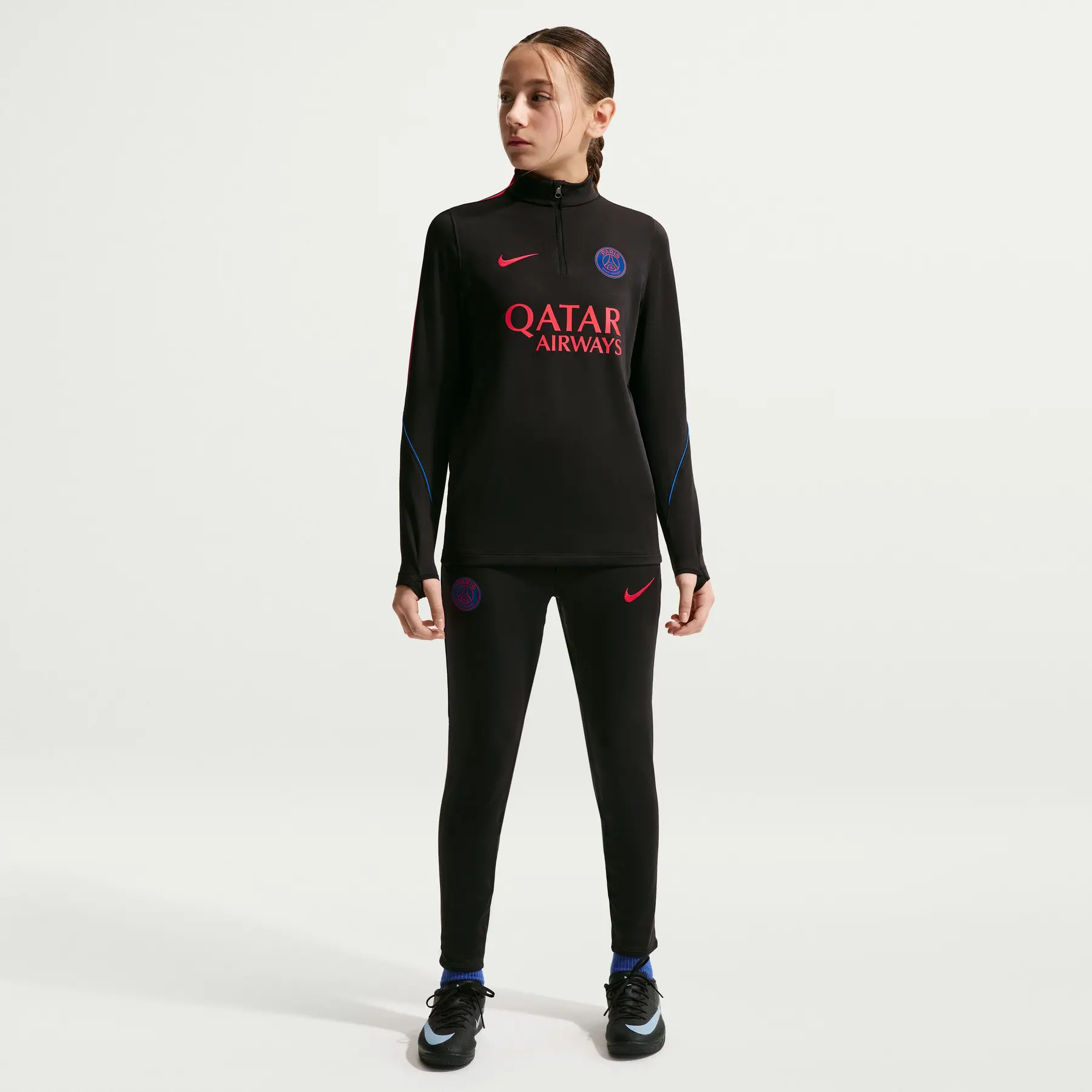 T-Shirt Kinder PSG Strike 2026/27 - Noir - unisex - Size: 8/10 ans