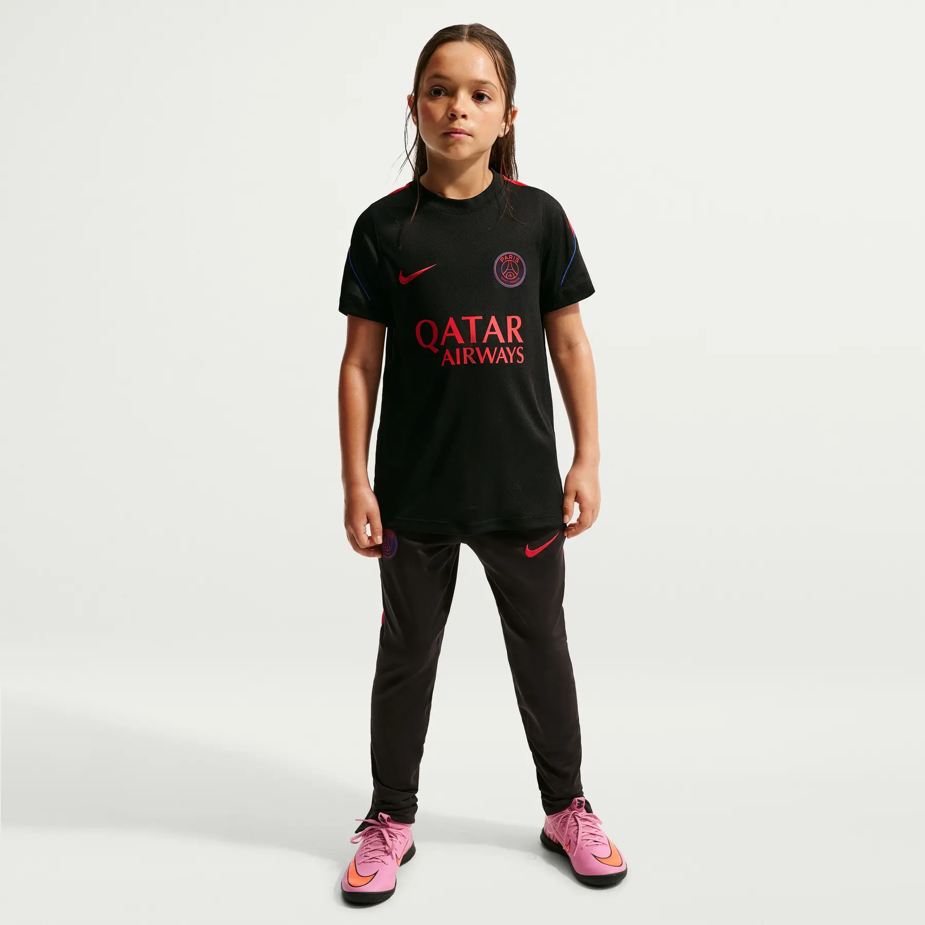 T-Shirt Kinder PSG Strike 2026/27