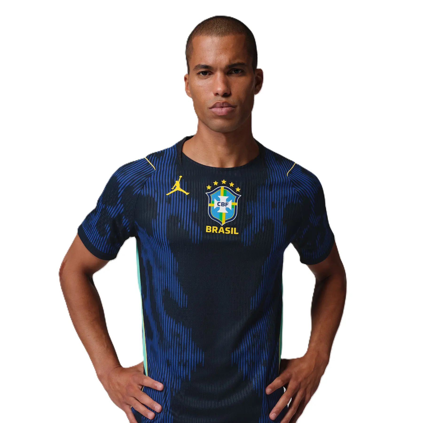 Authentisches Auswärts-Trikot Brasilien Coupe du monde 2026 - Bleu - male - Size: XL