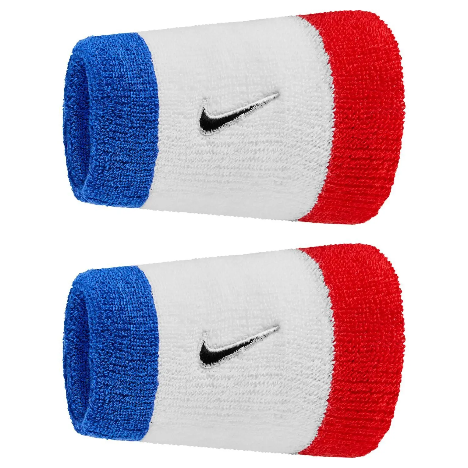 Flauschiges Handgelenkband Nike Swoosh Classic Double Wide (x2)