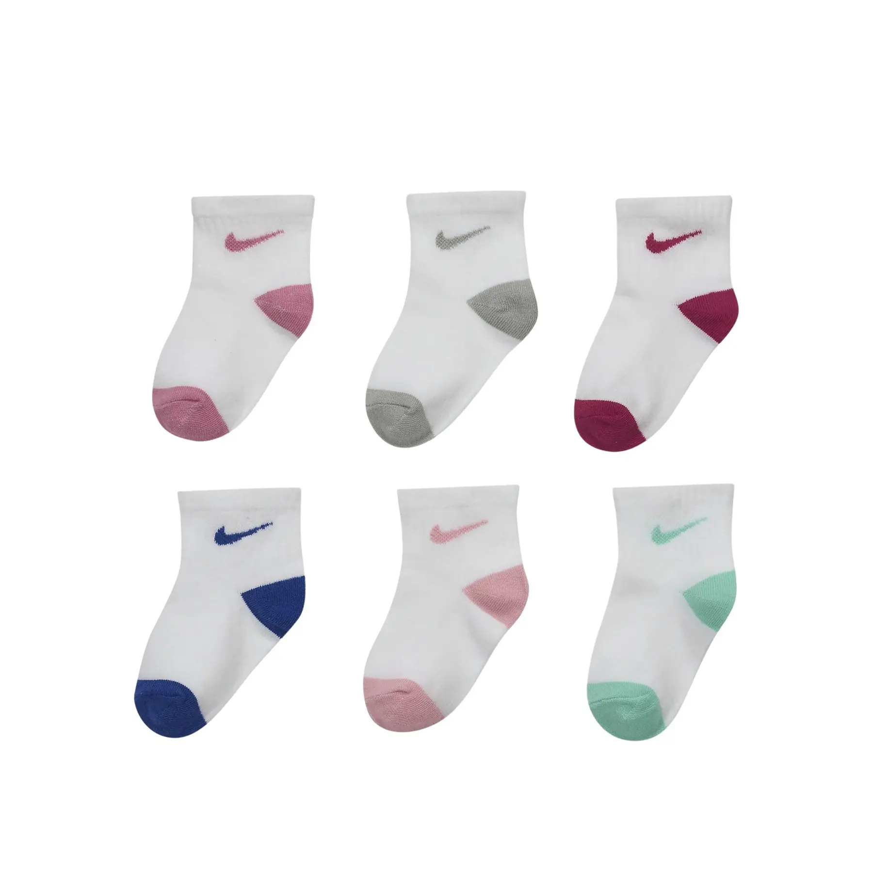 0677838099607 - Chaussettes chevilles enfant Pop color (x6)