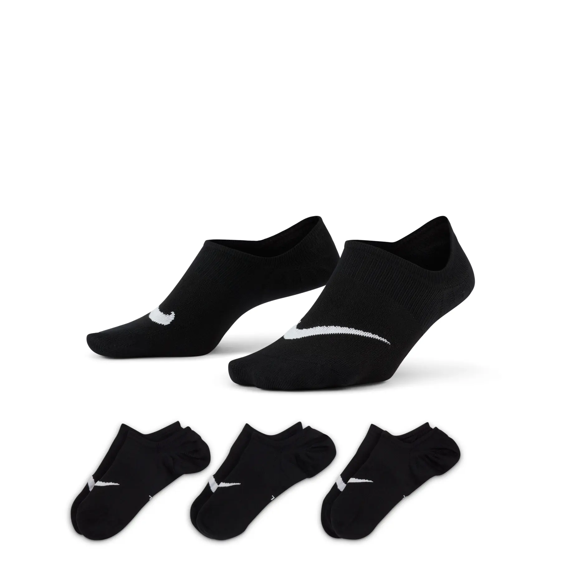 Chaussettes Damen Everyday Plus Lightweight - Noir - female - Size: 38/42