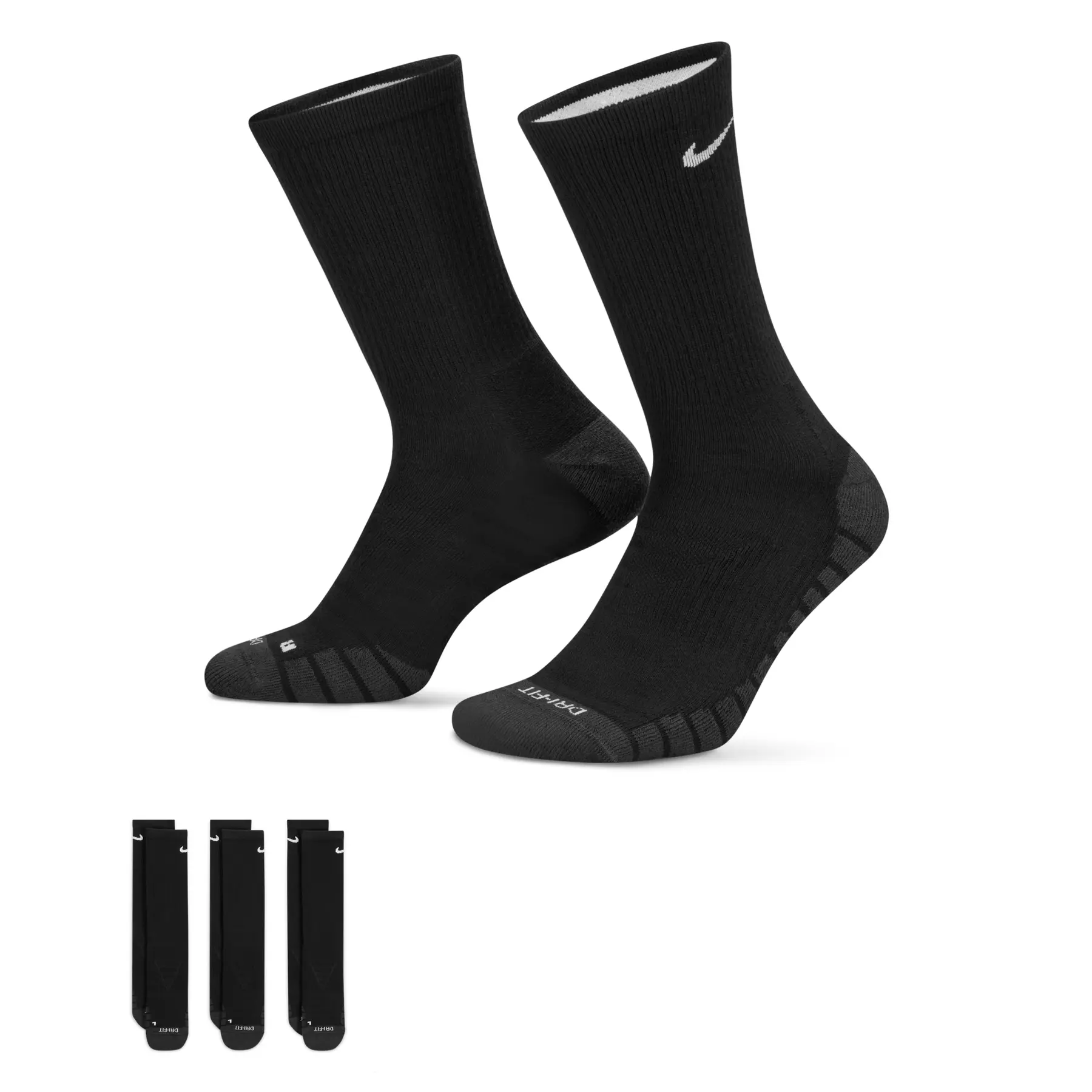 Socken Everyday Max Cushioned (x3) - Noir - unisex - Size: 46/50