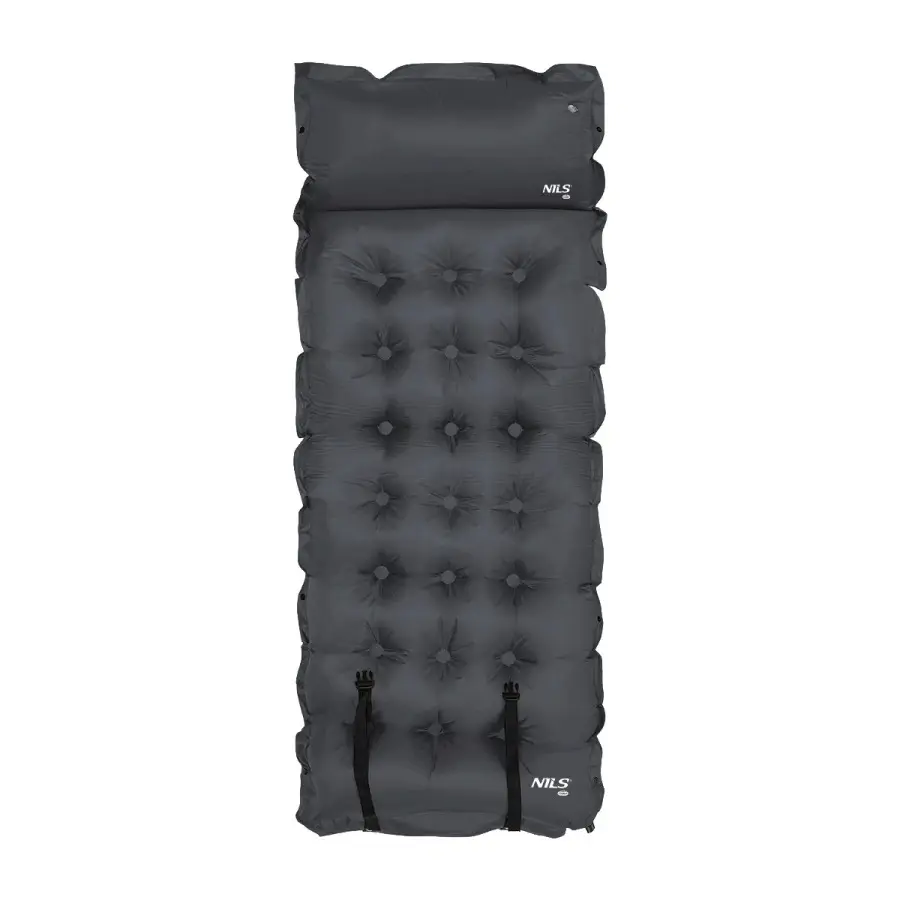 Nils Camp Unisex Gris Self-Inflating Mattress Nc4018