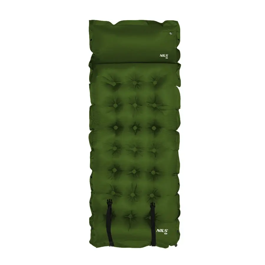Self-inflating sleeping bag with right-hand opening NILS Camp NC4018