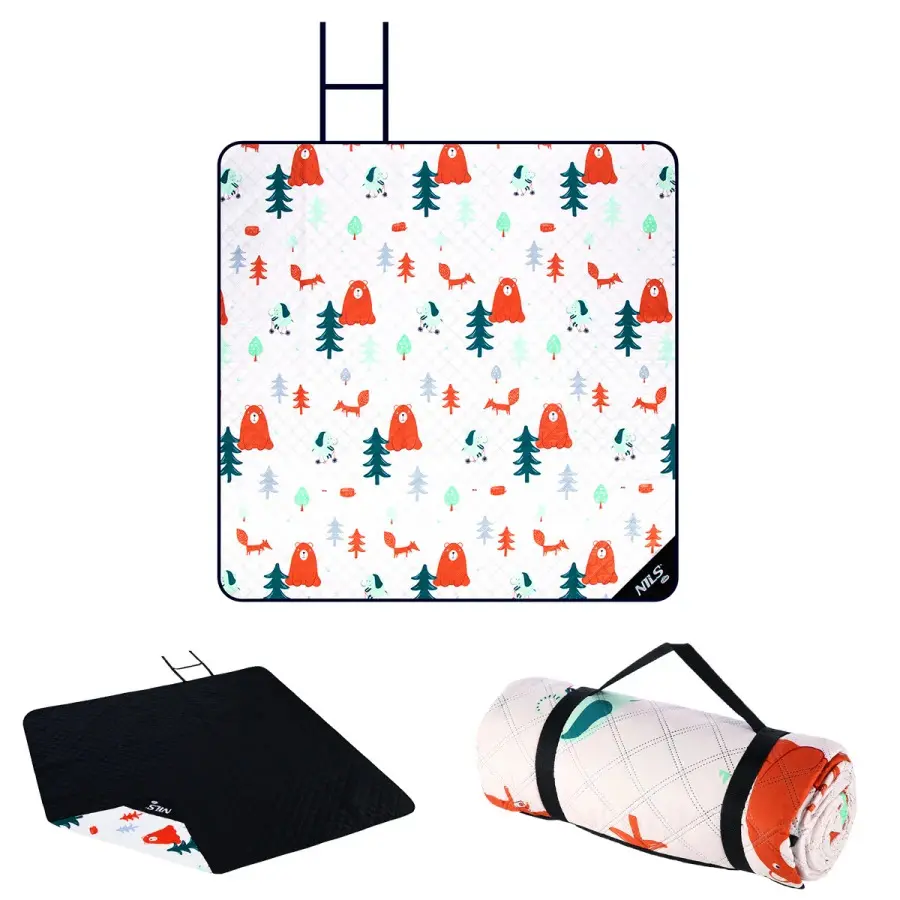 Nils Camp Unisex Blanc Picnic Blanket Forrest