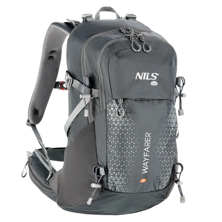 Nils Camp Unisex Gris Backpack Nc1925 Travel