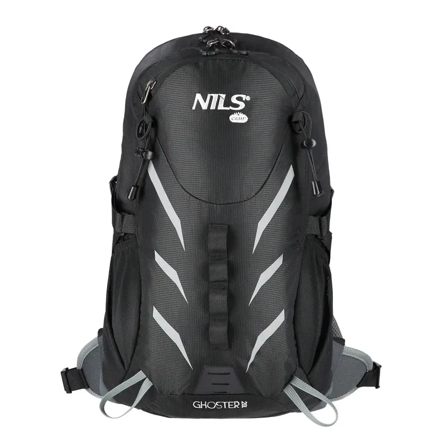Nils Camp Unisex Noir Backpack Nc1942 Tourist Ghoster
