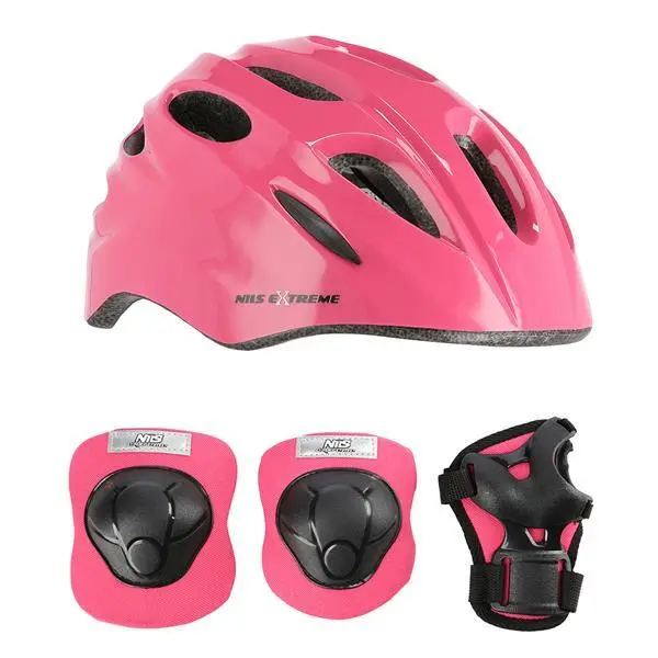 Schutzset und Helm NILS Extreme MTW01+H210