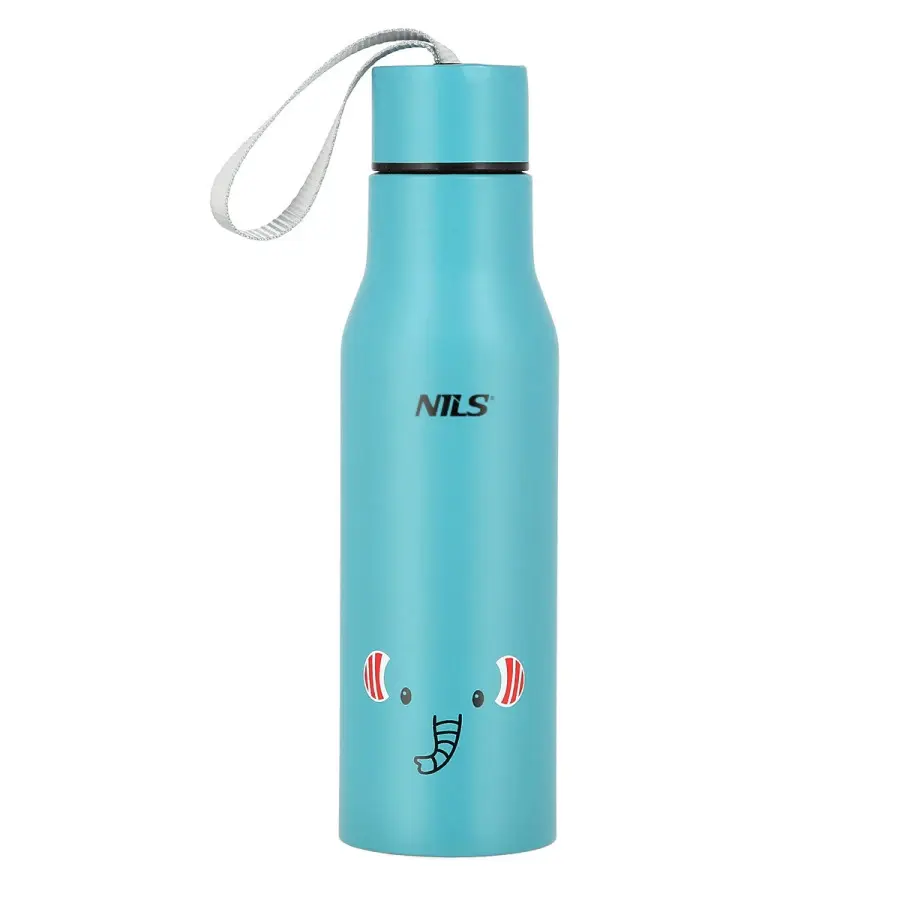 Nils Unisex Bleu Isothermal Bottle Ncb12 Elephant