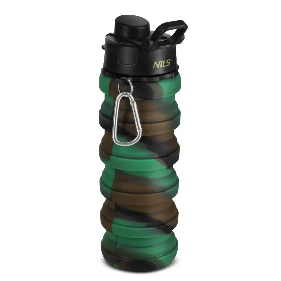 Collapsible silicone water bottle NILS NC4106