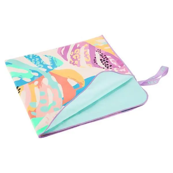 Nils Unisex Multicolore Microfiber Towel Ncr14 Flora