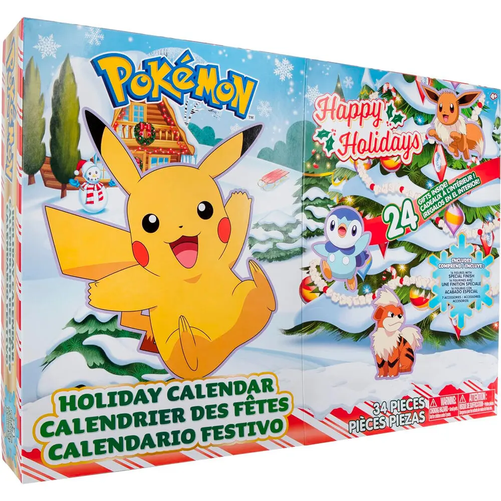 0191726426028 - Pokemon Battle Figures Adventskalender