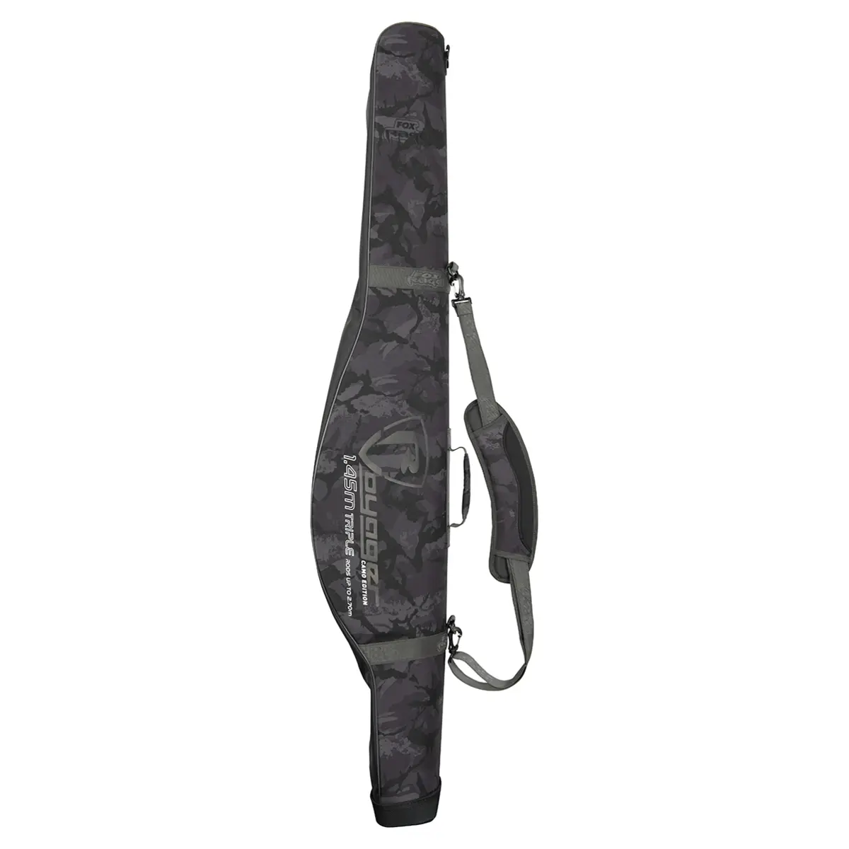 Fox Rage Voyager Camo Hard Rod Sleeve Triple 1.30m - Foudraal