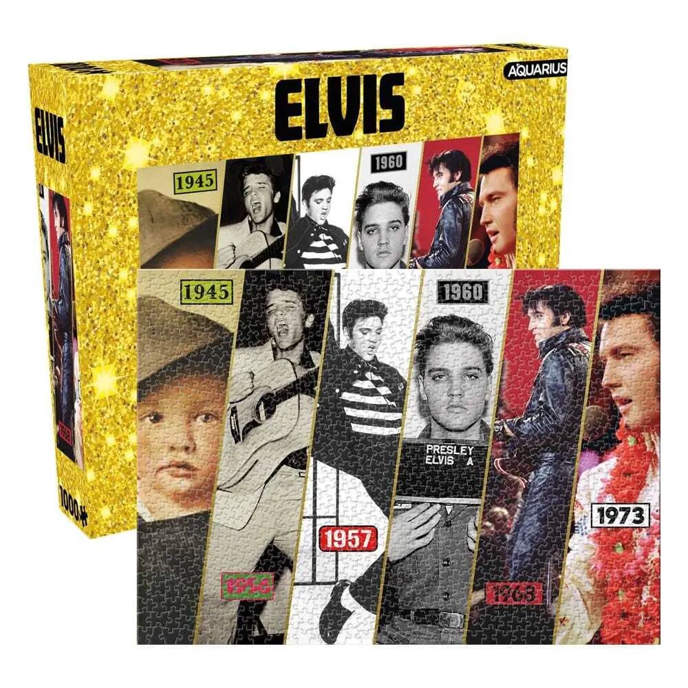 0840391157675 - Puzzle mit 1000 Teilen Elvis Timeline Jigsaw