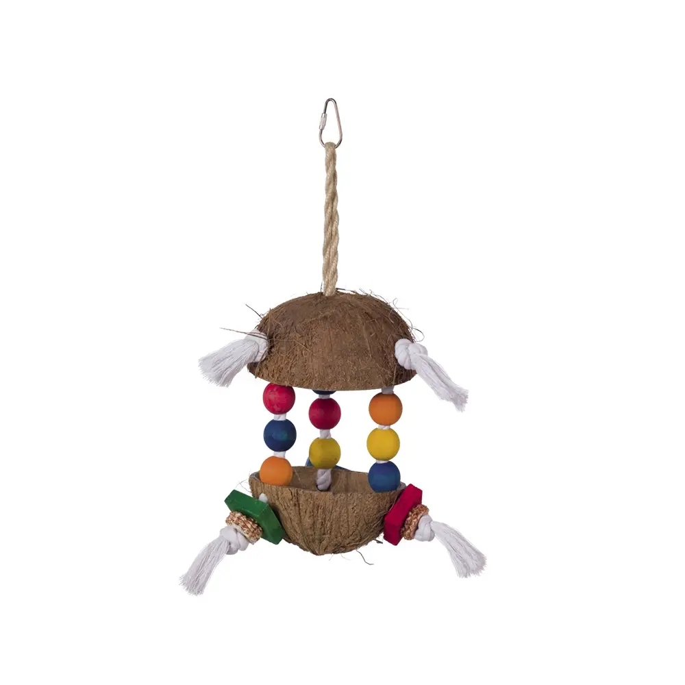 Nobby Pet Marron Bird Cage Toy Kokosnuss