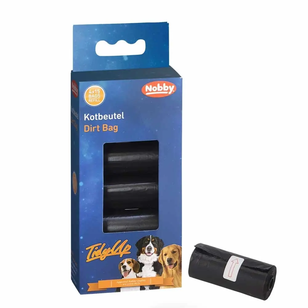 Comparer les prix de Sac à déjections canines Nobby Pet TidyUp 52179 (x63)