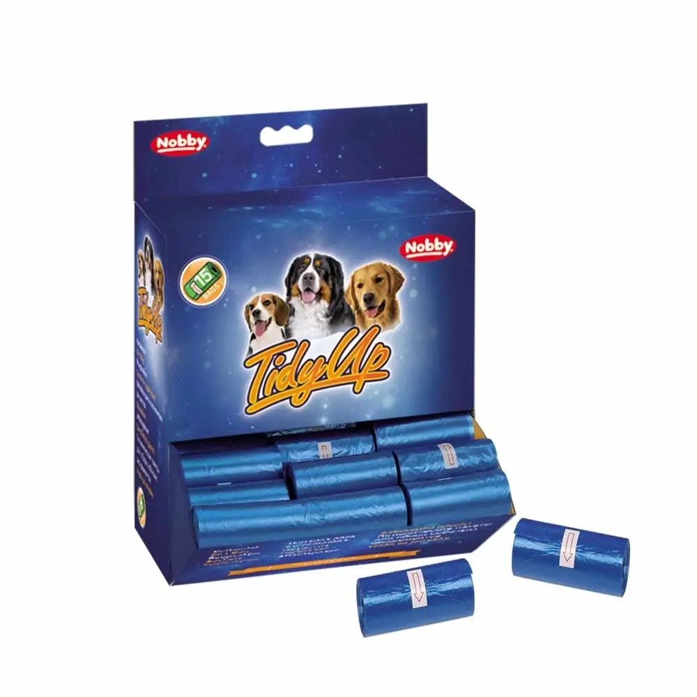 Comparer les prix de Sac à déjections canines Nobby Pet TidyUp (x63)