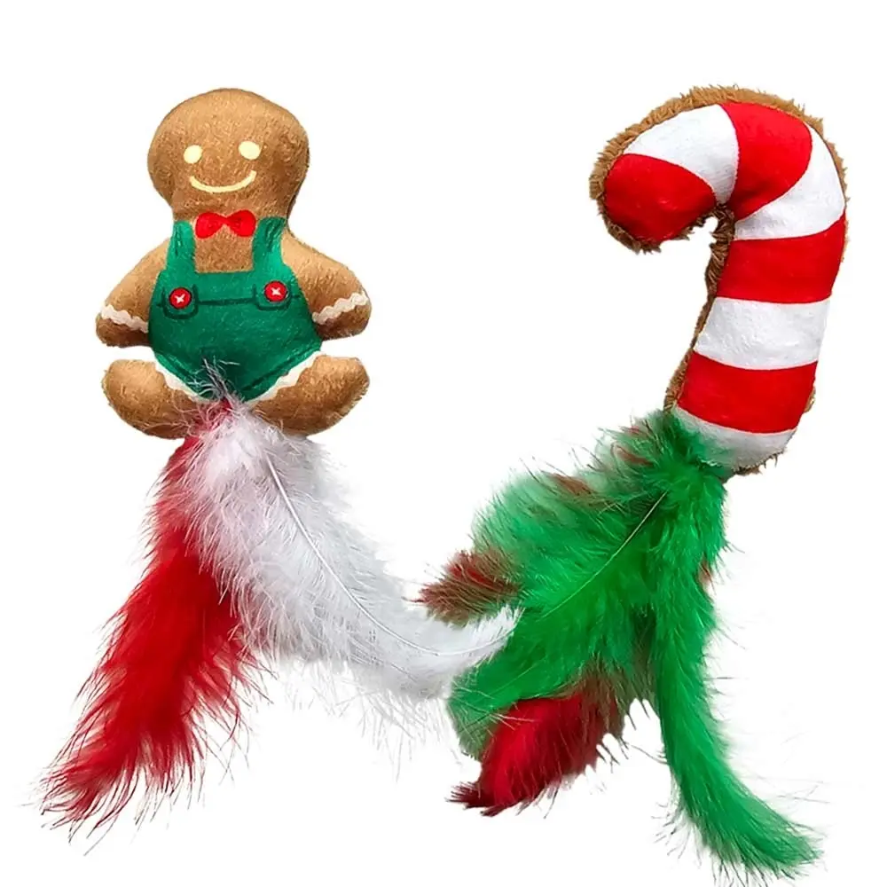 Comparer les prix de Peluche pour chien Nobby Pet Xmas Lebkuchenman und Zuckerstange (x12)