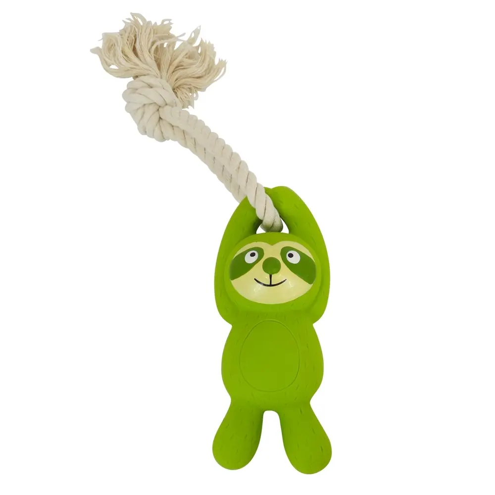 Meilleurs prix pour Jouet peluche pour chien Nobby Pet Latex Faultier