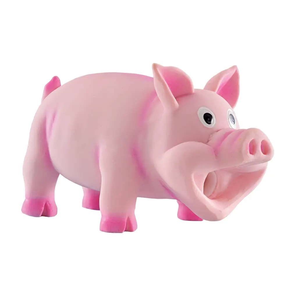 Nobby Pet Rose Dog Toy Latex Schwein