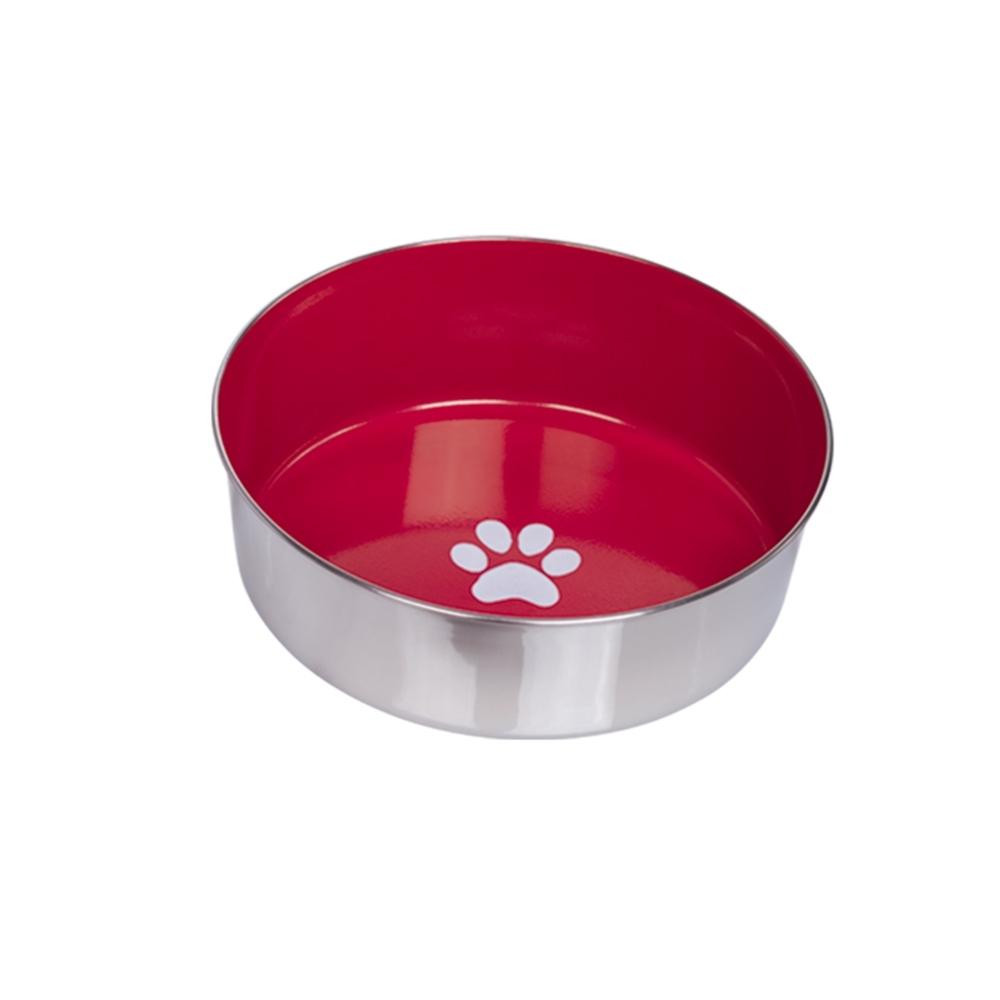 Ciotola per cani in acciaio inox Nobby Pet Heavy Paw