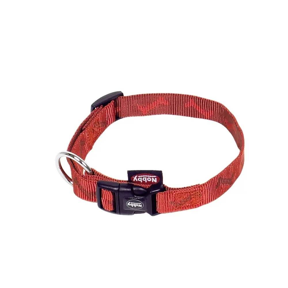 Nobby Pet Marron Dog Collar Soft Bone