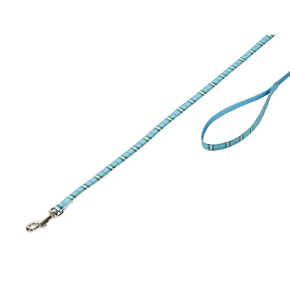 Nobby Pet Bleu Dog Leash Tartan
