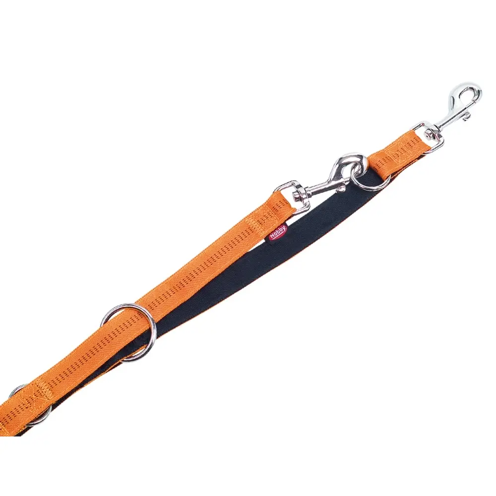 Meilleurs prix pour Nobby Soft Grip Laisse pour Chien Orange 200 cm/25 mm