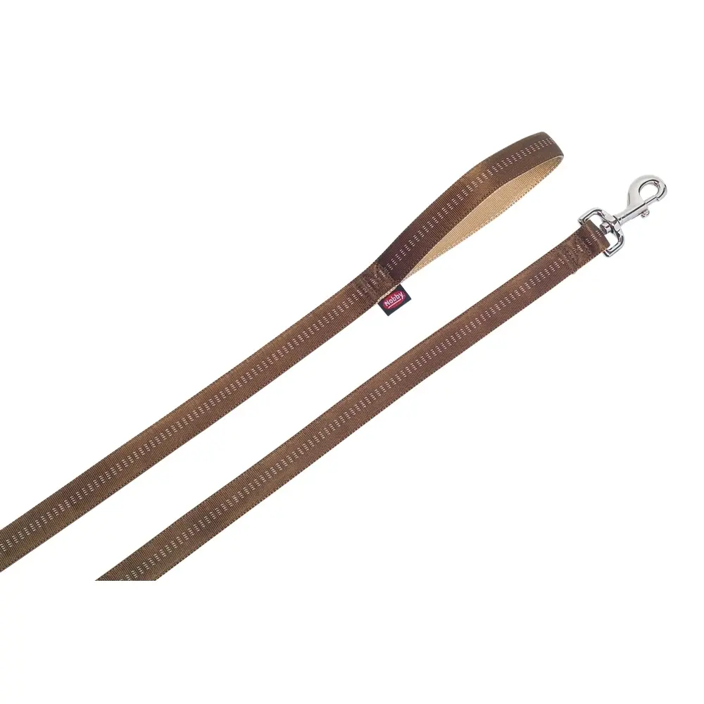 Nobby Pet Marron Dog Lead With Padded Lining Soft Grip