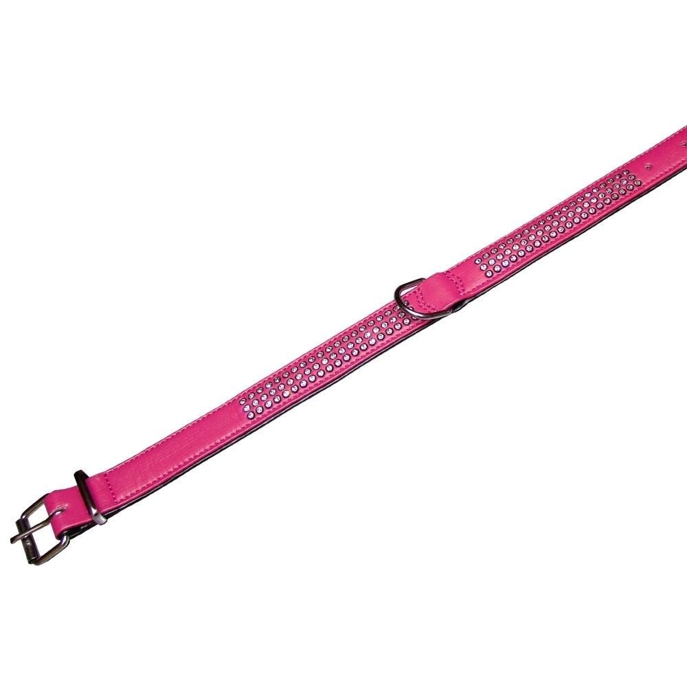 Collare per cani Nobby Pet Crystal Dreireihig