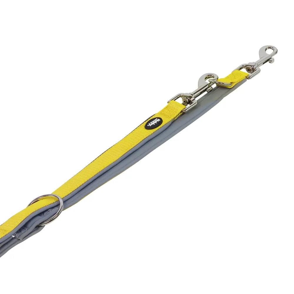 Nobby Pet Jaune Nylon Dog Leash Classic Preno