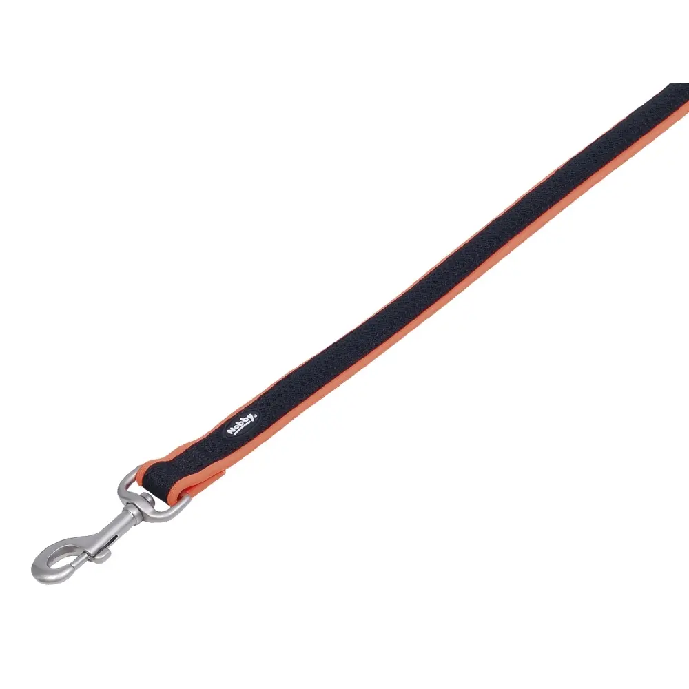 Nobby Pet Orange Dog Leash Mesh Preno