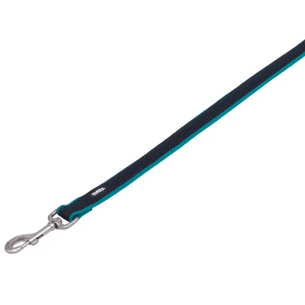 Nobby Pet Turquoise Dog Leash Mesh Preno