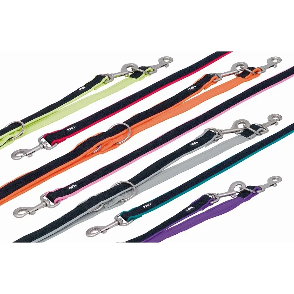 Nobby Pet Orange Nylon Dog Leash Mesh Preno