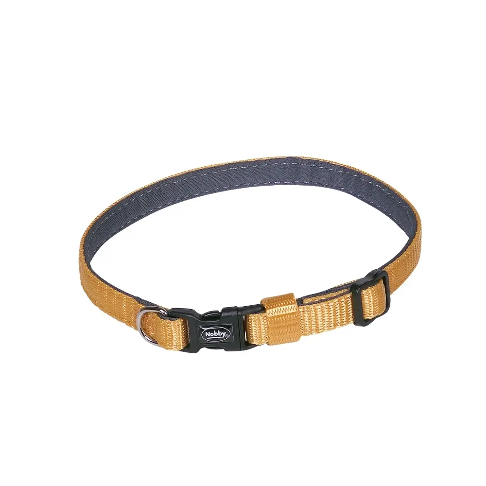 Nobby Pet Orange Mini Dog Collar Classic Preno