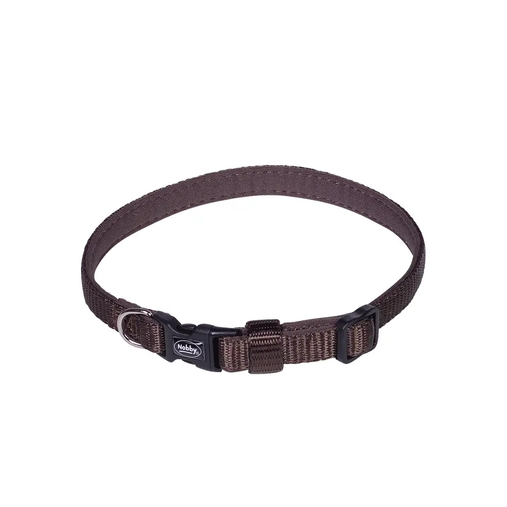 Nobby Pet Marron Mini Dog Collar Classic Preno