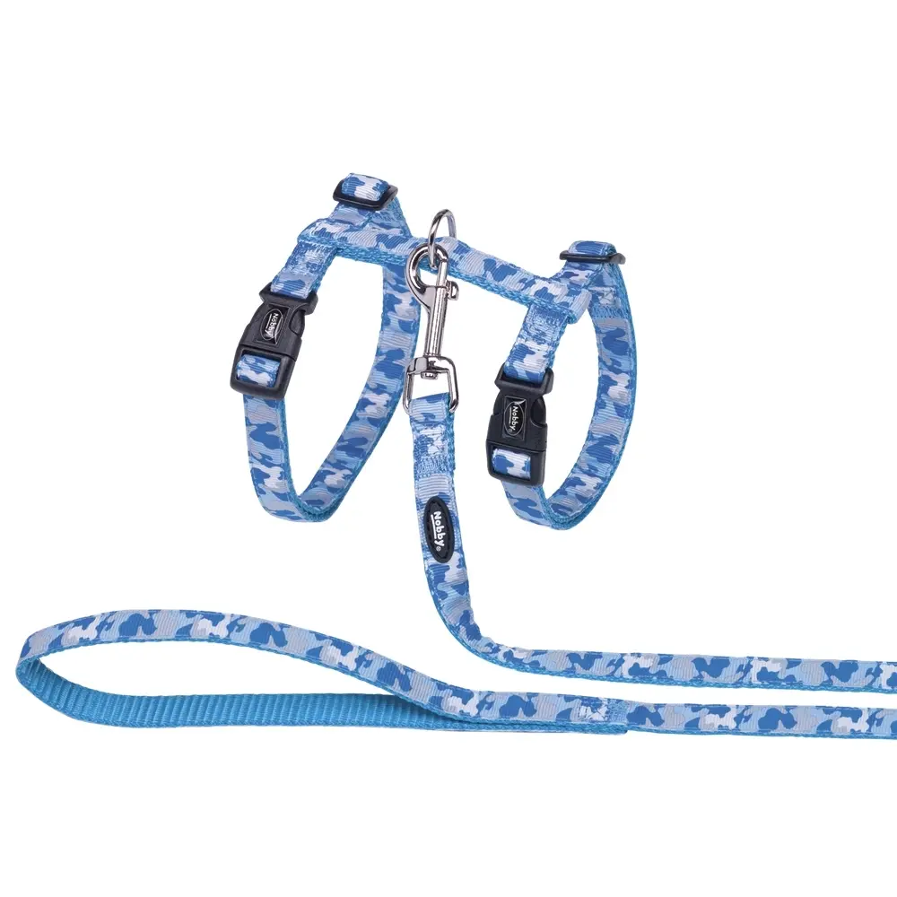 Nobby Pet Bleu Cat Leashes And Harnesses Xl Camouflage