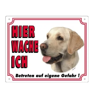 Comparer les prix de Panneau d'avertissement Nobby Pet Labrador Light